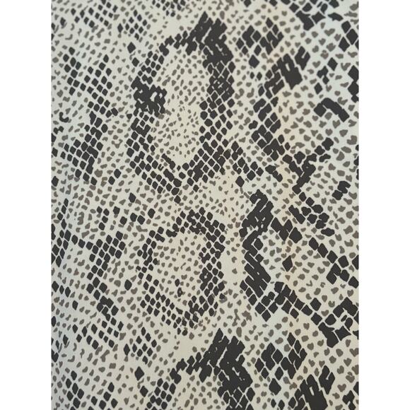 J. Crew Jamie Pant Womans 12 Pull on Reptile Print Flat Front Comfort Contempory - Picture 9 of 11